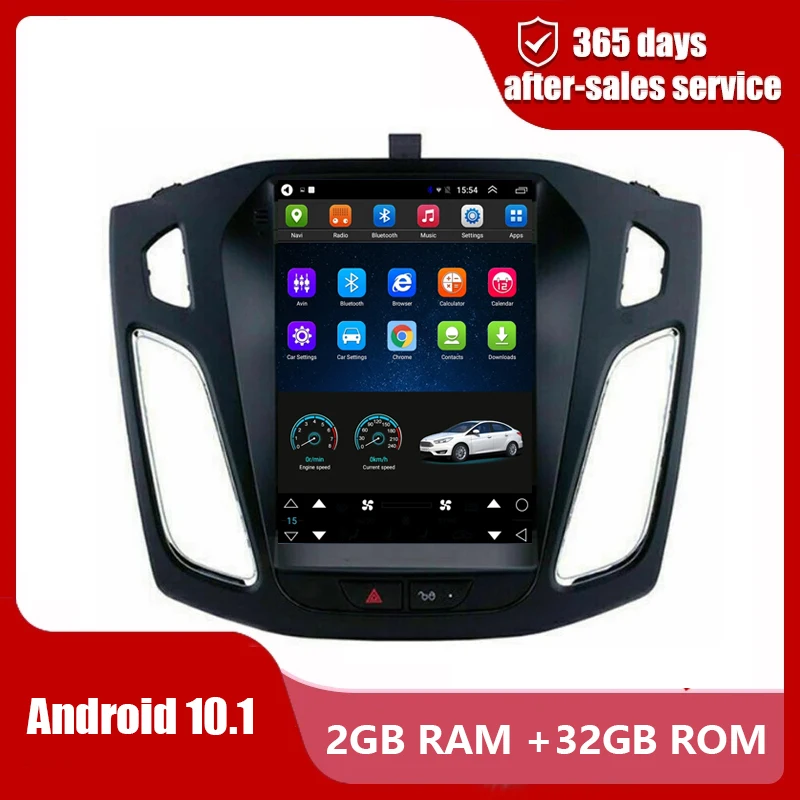 

Автомобильный GPS-навигатор на Android 11 для Ford Focus 2011-2017, радио, стерео, мультимедиа, вертикальный экран Tesla, BT, 2 DIN, без DVD-плеера