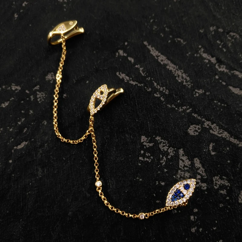 hot 925 silver earring for women tropical ocean holiday small fish peal zircon drop earrings luxury brand monaco jewelry free global shipping