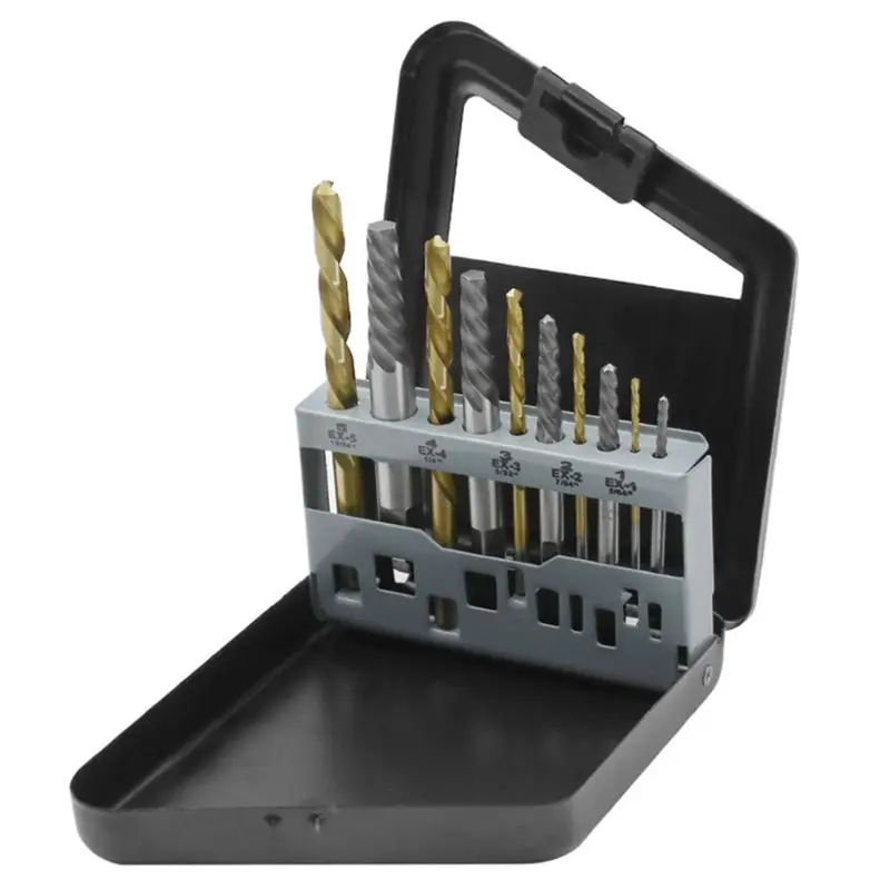 50 шт. спиральное сверло с прямой ручкой Высокоскоростная сталь кобальт M35