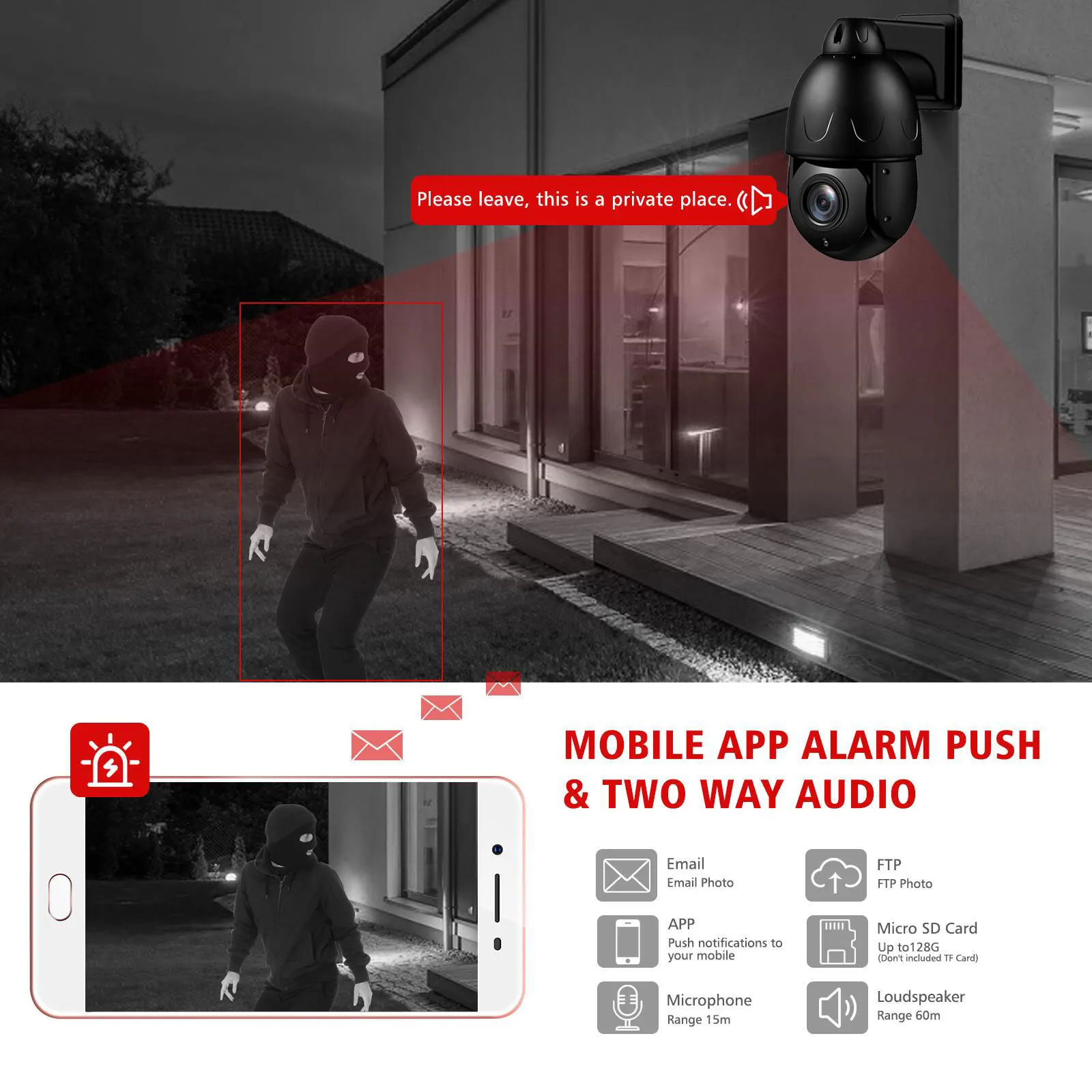 Купить IP-камера Hikvision, 8 Мп, 4K, PTZ, 30-кратный зум, H.265