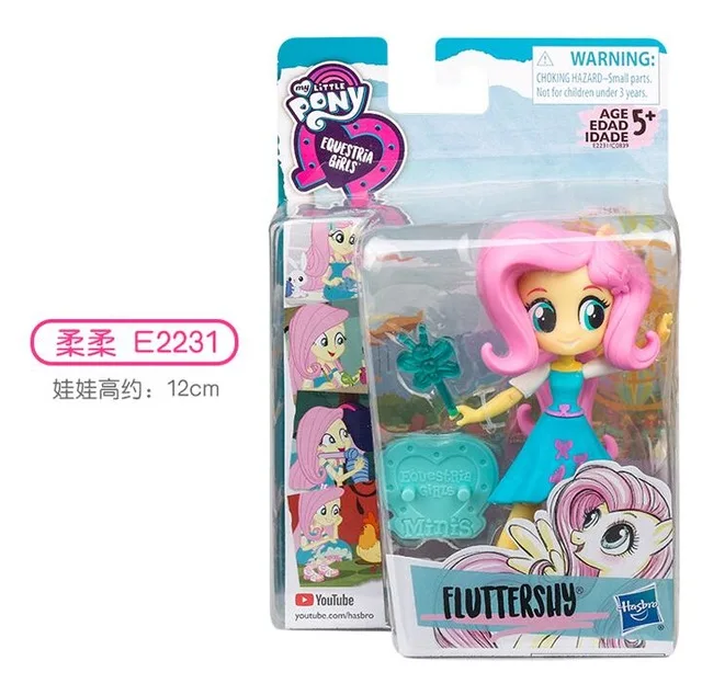 E2231 My Little Pony модель куклы Селестия суставов движение Радуга Дэш ПВХ фигурка аниме одна деталь горячие игрушки для детей Bonecas - Цвет: E2231