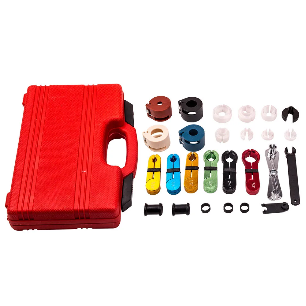 

22xTransmission A/C Air Conditioning Fuel Line Disconnect Set Coupling Fuel Line Coupling Tool