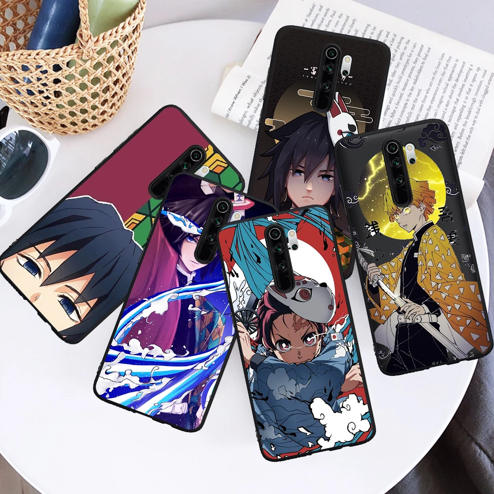 

Anime Demon Slayer Kimetsu No Yaiba Soft IMD for Xiaomi Mi 9T Redmi Note 5 6 7 8 8T 9 9S K20 K30 9T Pro Phone Case coque funda