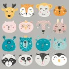 Аппликации для детской рубашки в скандинавском стиле, модные нашивки для одежды сделай сам, теплопередающие моющиеся новые аксессуары для одежды