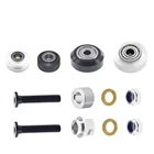 Комплект колеса Pom Пластиковый натяжной шкив 20202040 Шкив из алюминиевого профиля с V-образной канавкой по европейскому стандарту для лазерного гравировального станка