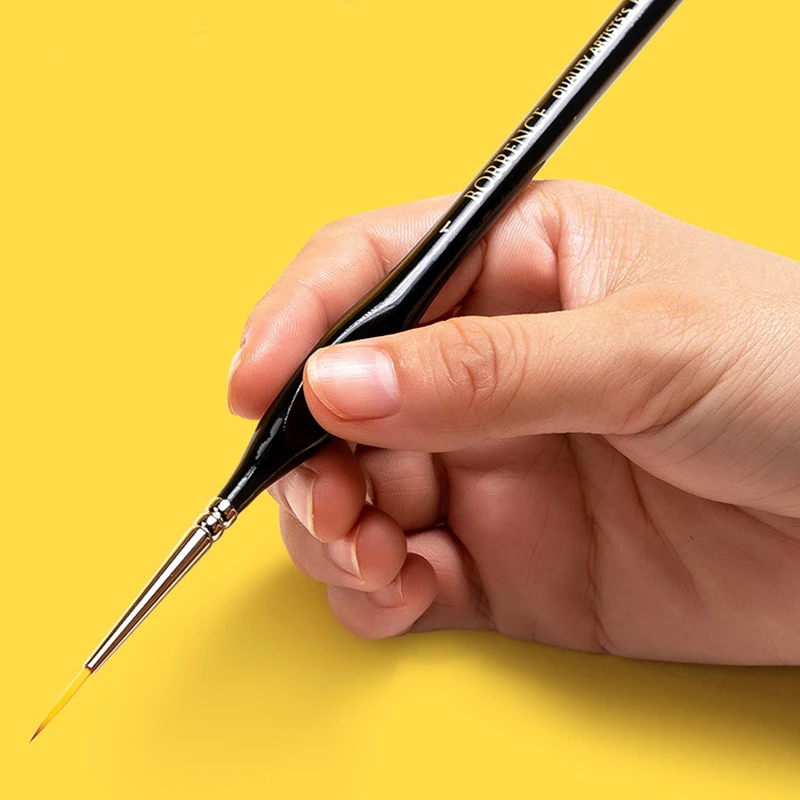 

Premium 1Pcs Miniature Detail Paint Brush Set Fine Soft Brushes For Art Model Tools Watercolor Acrylic Watercolor Oil Model Kits