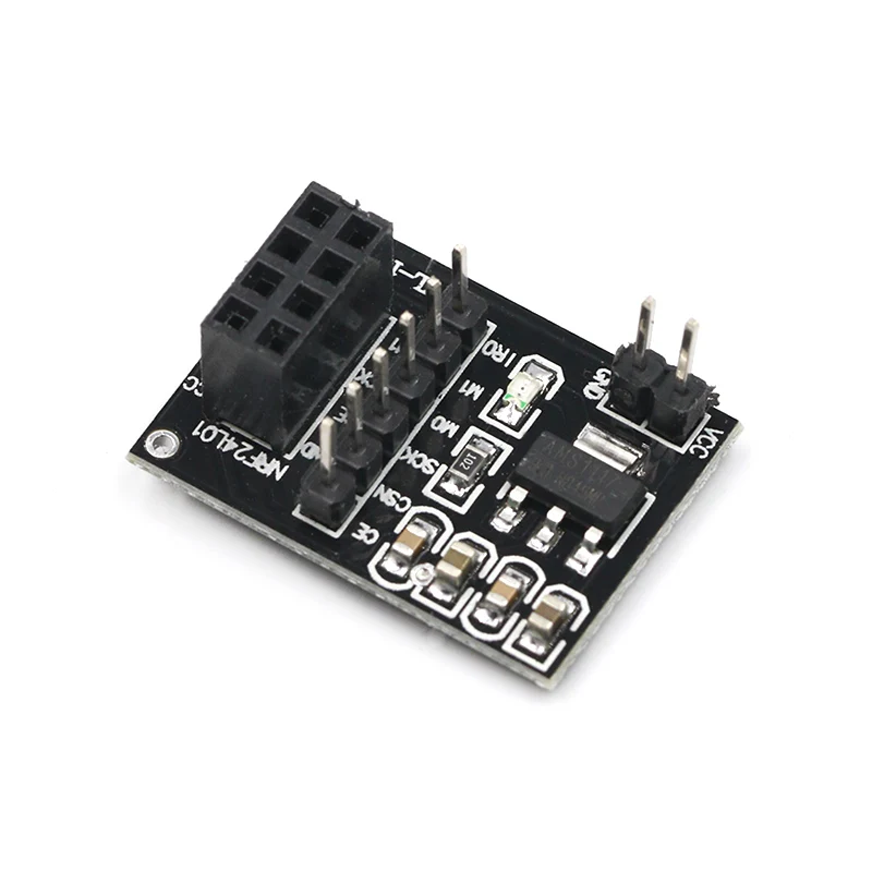 5 шт. NRF24L01 Беспроводной модуль адаптера 3 V Новый гнездо пластины доска для 8Pin arduino
