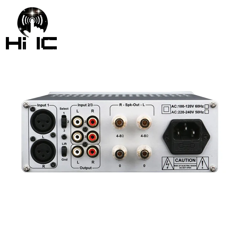 HIFI аудио IRFP9140/140 MOS трубка усилитель мощности Preamp 130 Вт + стерео домашний кинотеатр