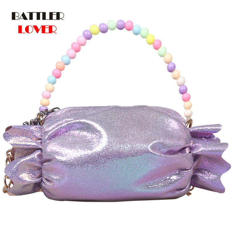 

Cute Toddler Baby Candy Messenger Bag Children Kids Girls Princess Shoulder Bag Beading Handbag Children Backpack Shoulder Bag