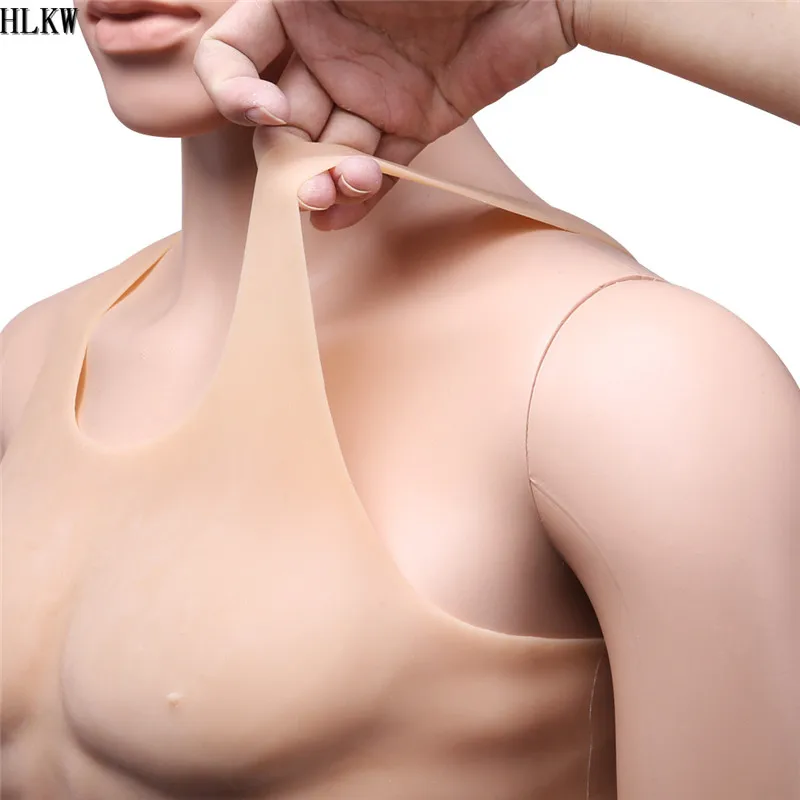 Горячая новинка реалистичные фальшивые мускулы для живота реалистичный