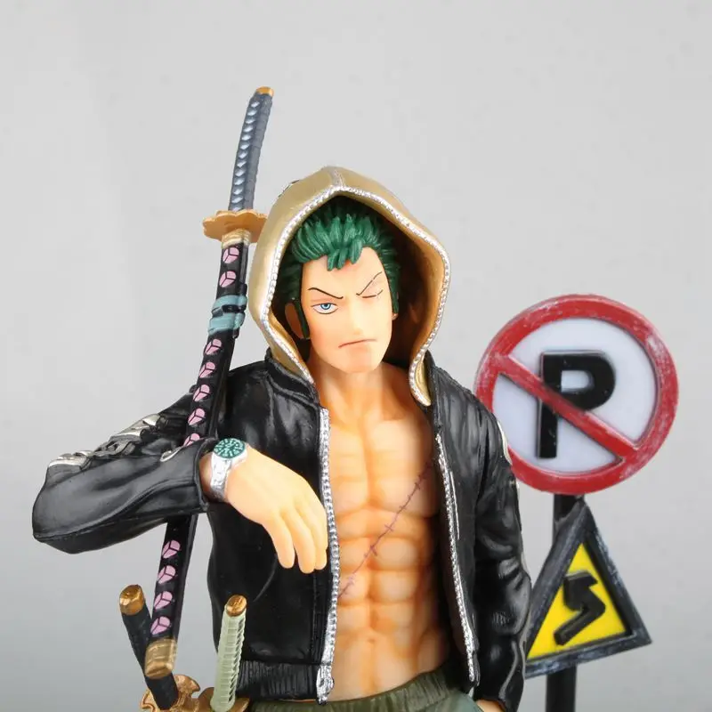 Аниме одна деталь Roronoa Zoro Обезьяна D Луффи портгаз D Ace Сабо ПВХ фигурка Коллекционная модель игрушки куклы 17~ 28 см