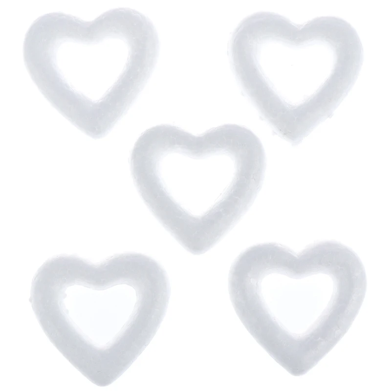 5 шт. шар из пенополистирола в форме сердца | Дом и сад