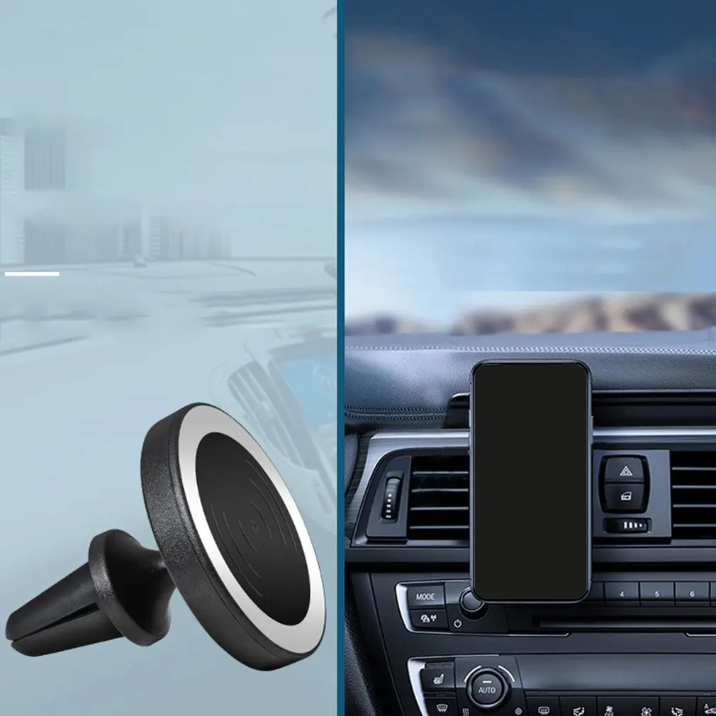 

C3 Fast Charging Wireless Charger For IPhone 12 Magnetic Car Bracket 360 Rotation 5mm Induction Distance