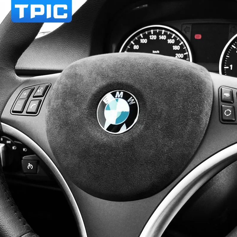 TPIC Алькантара Обёрточная бумага для подушки безопасности Steering Wheel защитная