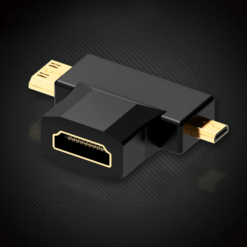 

Micro Adapter 1080P Micro HDMI Male to Female Converter Type D to A Adapter for Camera HDTV Mini HDMI