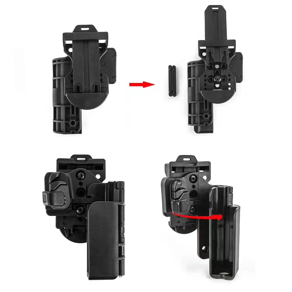 

Tactical OWB Gun Case Hunting Glock 19/34 Holster Condition 3 Carry Quick Holster Right Hand Pistol Holder Fit For Glock 17/19