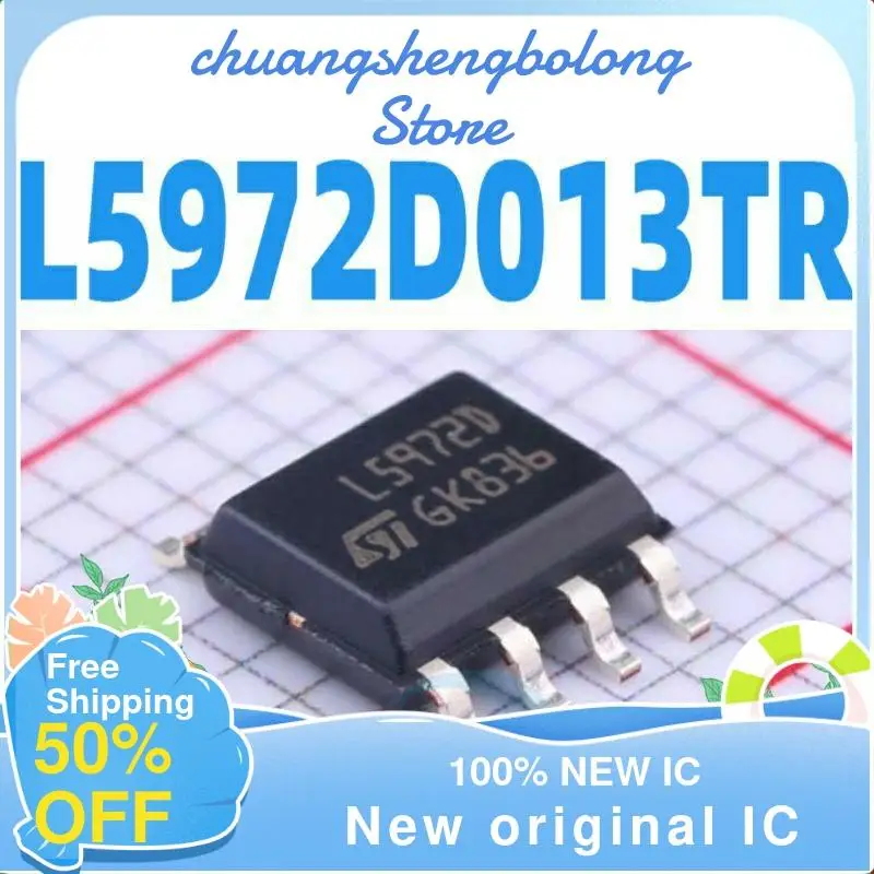 

10-200 шт. L5972D SOP8 L5972D013TRNew original IC
