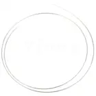 Мельхиоровая гитара Yibuy, жесткая проволока для электрогитары, ширина 2,7 мм