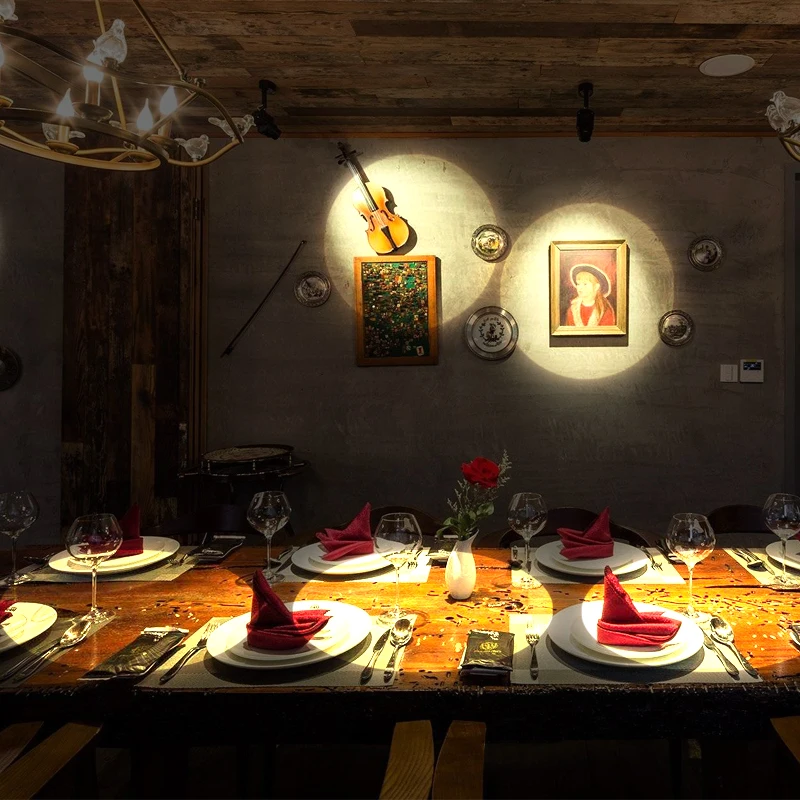 7 Вт 15 20 промышленный фокусный проектор с логотипом светодиодный Трековый