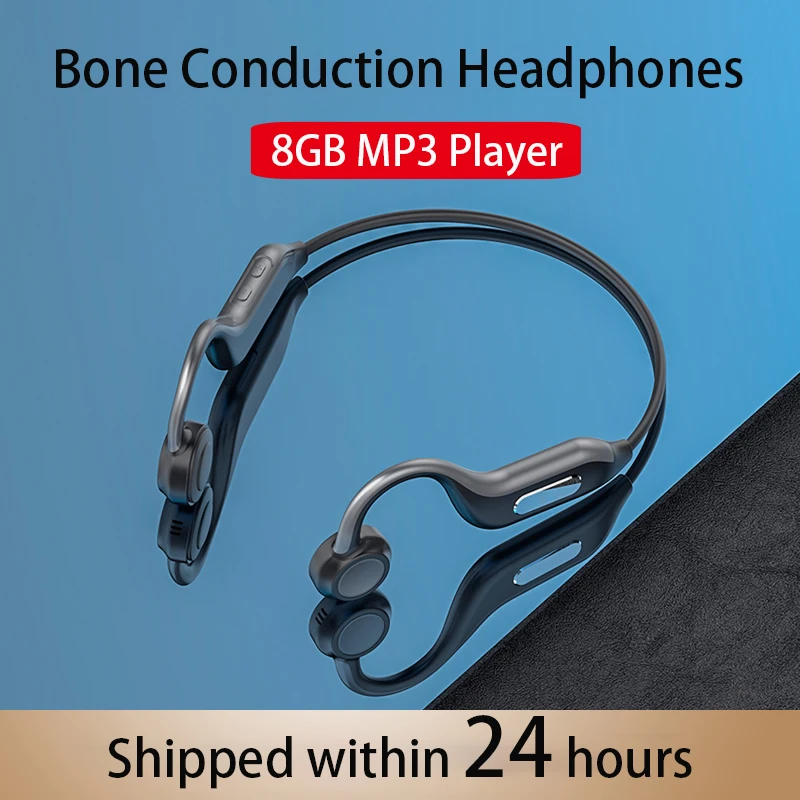 

Bone Conduction Wireless Bluetooth Headphones With 8G RAM Mp3 Player Sport Waterproof Dual Connection Earphone For Xiaomi Hua