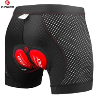 x tiger cycling underwear upgrade 5d padded cycling shorts 100 lycra shockproof mtb bicycle shorts road bike shorts