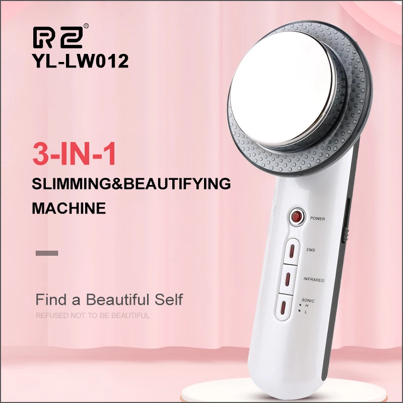 RZ 3 в 1 EMS инфракрасный ультразвуковой массажер для ног тела устройство сжигатель
