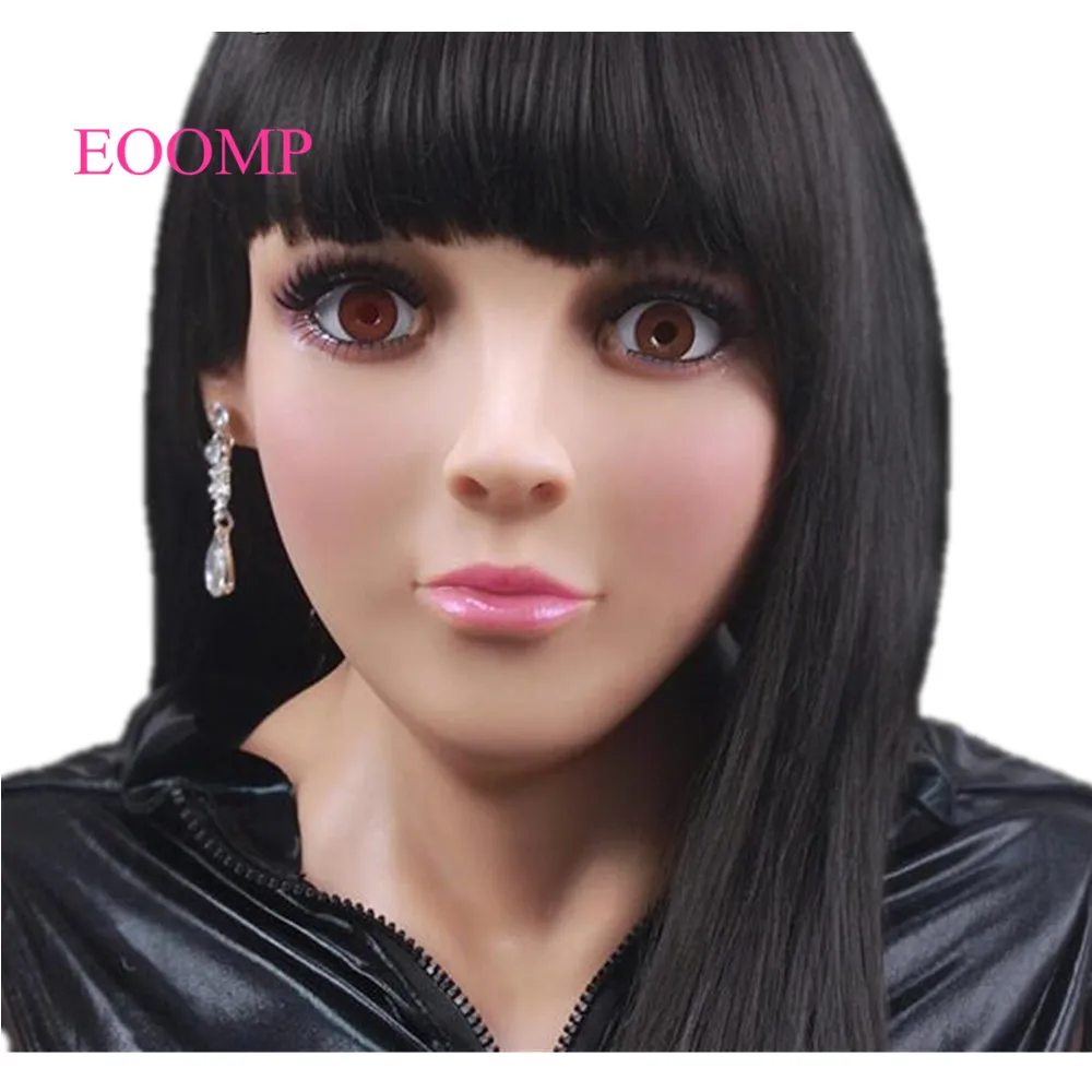 2019 обновленные Вечерние Маски для трансвеститов женские силиконовые маски на