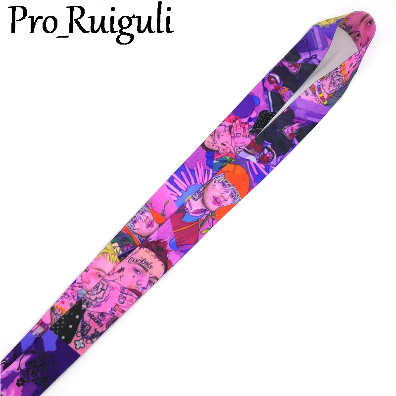 Lil открытым шейный ремешок брелок мобильный телефон ремень держатель значка