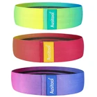 Унисекс лента-трофей, хип-хоп, Круглый, устойчивый ремешок, тренировка, упражнения для ног, бедра, прикладом, приседание, нескользящий дизайн