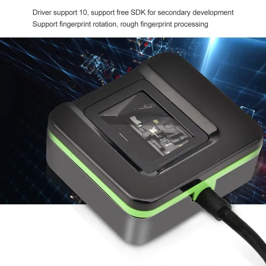 USB биометрический сканер для считывания отпечатков пальцев система контроля