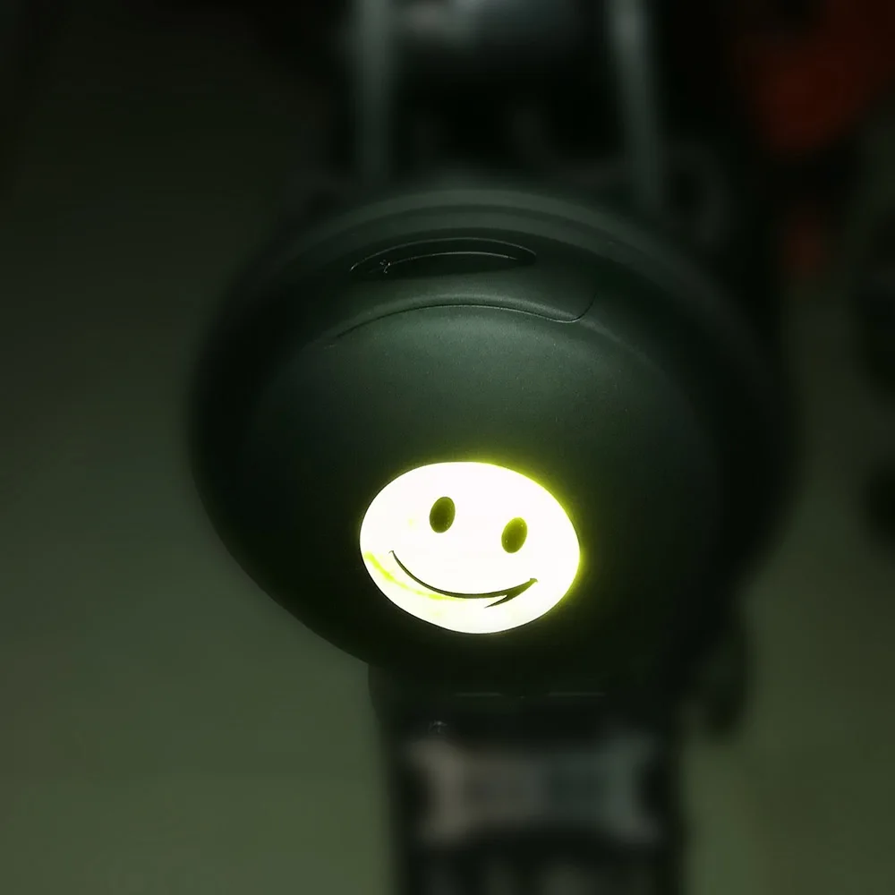 1 лист 6 5 см Smile Face наружная дорожная Светоотражающая защитная наклейка милый