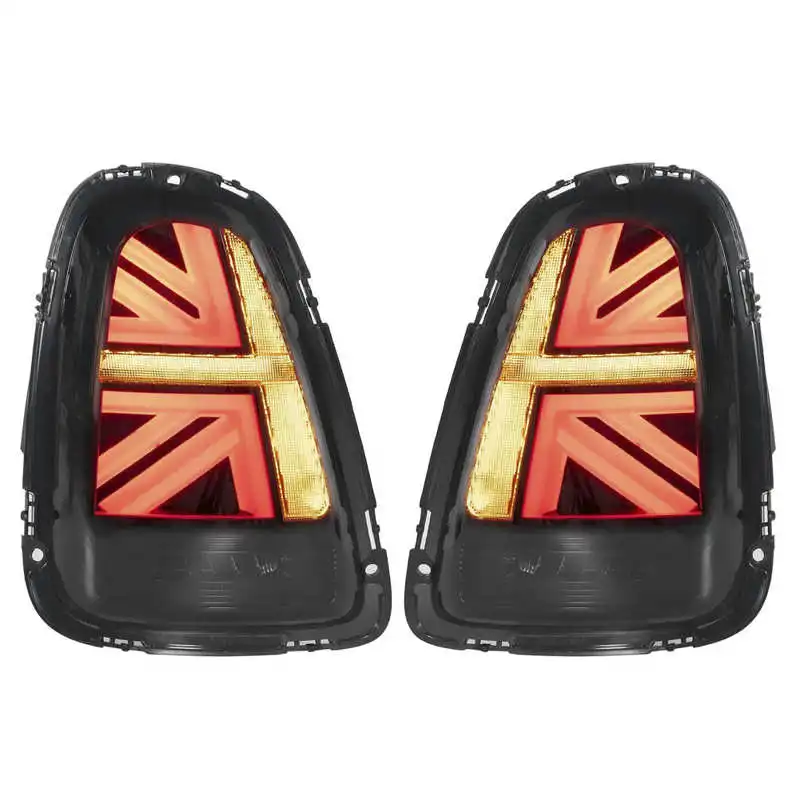 VLAND JCW Union Jack Full LED Tail Lights Smoked Lens Fits For Mini Cooper R56 R57 R58 R59 LCI 2011 2012 2013 2014 2015 |