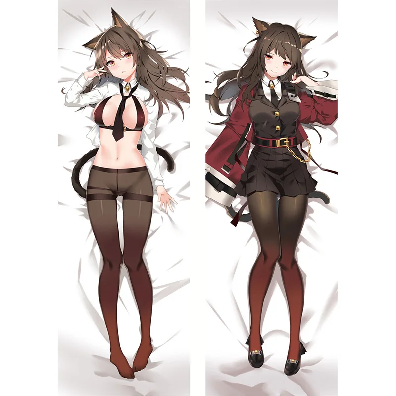 

Juego de Anime de moda Arknights funda de almohada Dakimakura caso chica Sexy 3D de doble cara ropa de cama abrazando cuerpo alm