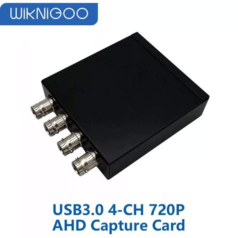 4CH 720P AHD к USB 3 0 карта захвата UVC воспроизведение карты для прямой трансляции