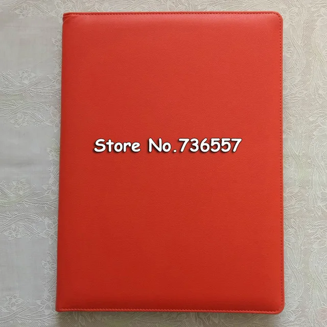 Деловой кожаный портфель A4 менеджер документов папка держатель чехол с