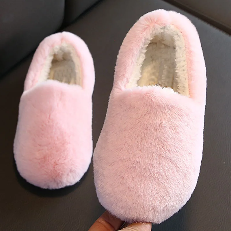 Детская обувь зимняя теплая кожаная для маленьких девочек черного красного