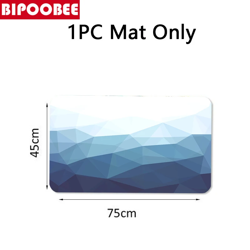 Ромб с постепенной сменой занавески для ванной комнаты крышка унитаза и коврик