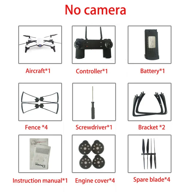 No camera Дрон 4k S165 оптический поток позиционирования роль следования RC вертолет Дрон HD 1080P Квадрокоптер Дрон с камерой Дрон 4k квадрокоптер с камерой квадракоптер квадракоптер с камерой квадрокоптер с камерой профессиона - Цвет: No camera