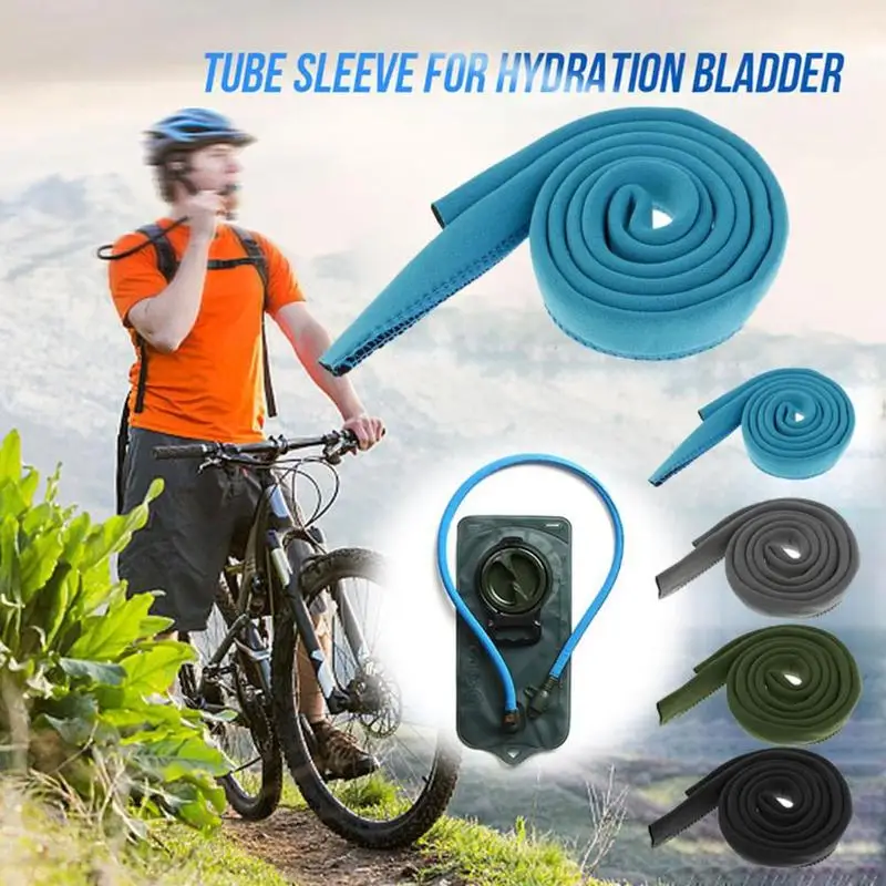 Hydration Bladder Tube Sleeve Running Cycling Water Cover Insulation Bag Supplies Tube Sleeve Cover Hose Drink Tube Thermal F8W1