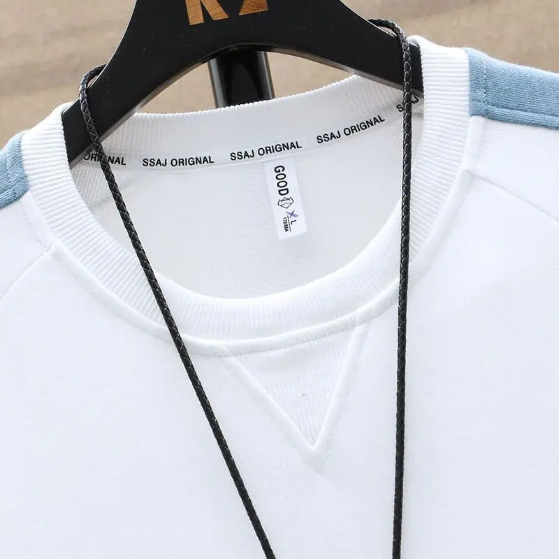 

Fashion boys' sweater spring and autumn new clothes Korean Pullover loose leisure port style boys' long sleeved sweater