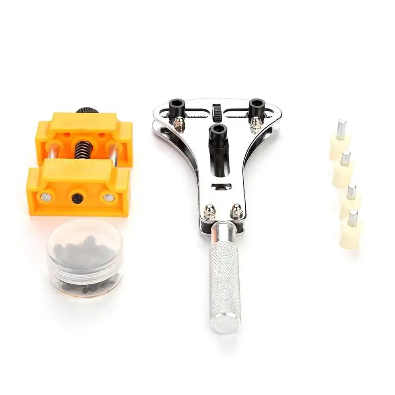 

Watch Case Opener Set Adjustable Screw Back Remover Rear Cover Opening Devices Kit Battery Changing Tool Watch Repairing Tool