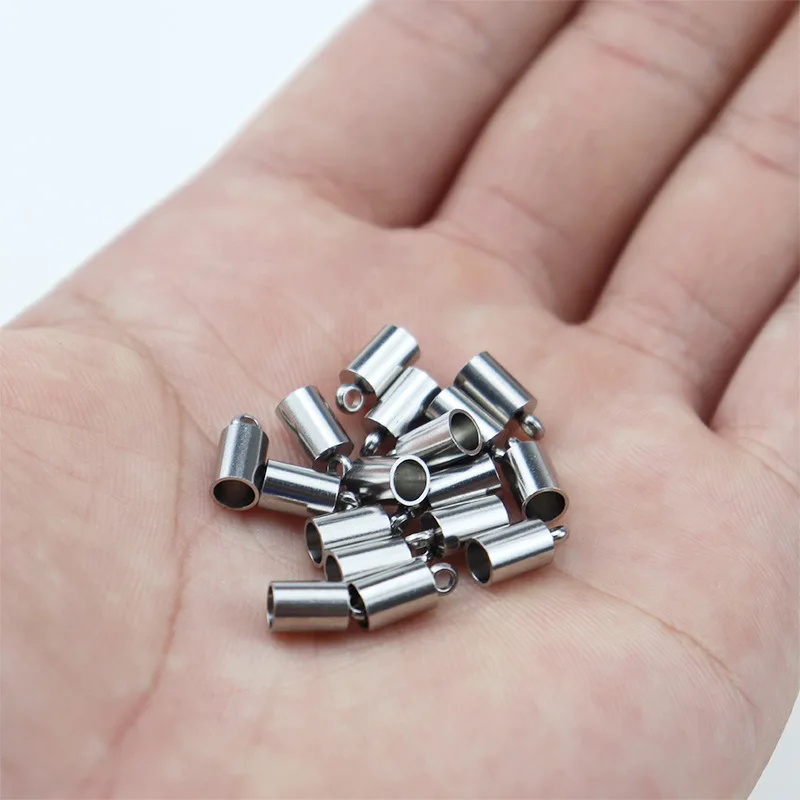 Концевые колпачки из нержавеющей стали для браслетов ювелирных изделий сделай