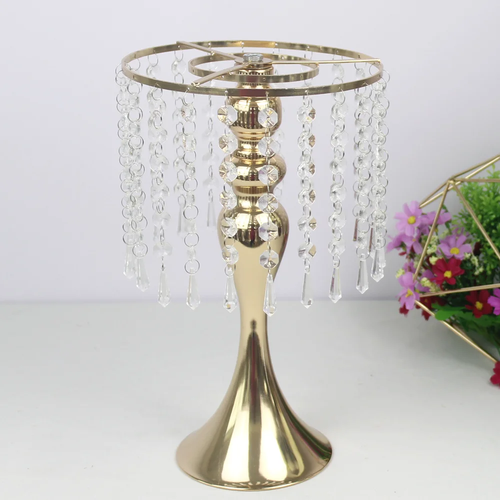 

Nordic Style Exquisite Flower Vase Twist Shape Stand Golden/ Silver Wedding/ Table Centerpiece 52 CM Tall Road Lead Home Decor