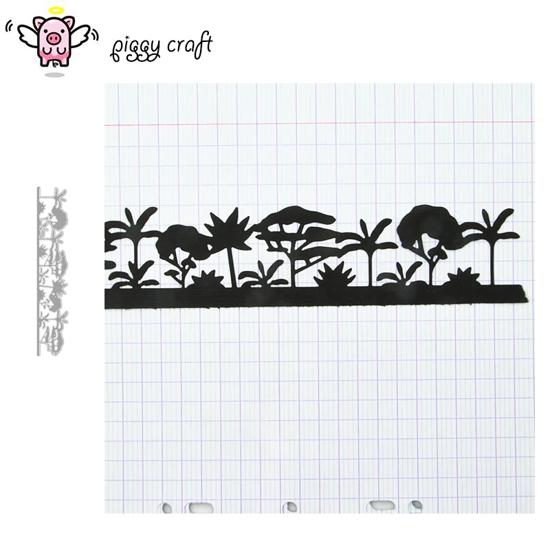 Металлические режущие штампы свинья, для рукоделия, форма для вырезания лесных джунглей, полоски, скрапбукинга, бумаги, ремесленных ножей, лезвия, штампы, трафареты