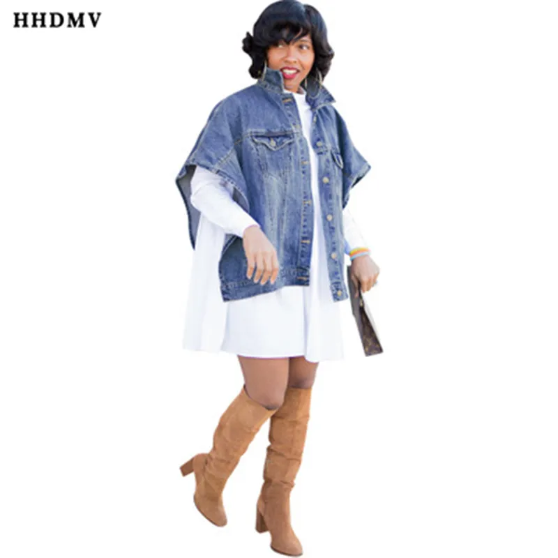 Модная уличная джинсовая куртка HHDMV WNY001 со снижением возраста короткая с рукавом