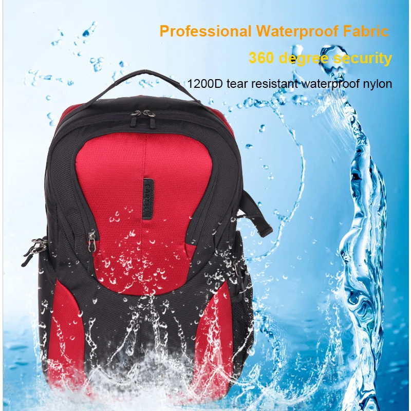 professional photography bags large capacity digital dslr camera bag travel anti theft video backpack waterproof dslr case free global shipping