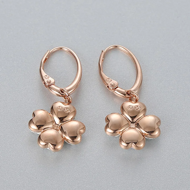 

Fashion Charm Sterling Silver Original 1:1 Copy, Small Fresh Color Flowers Exquisite Fashion Earrings Women Luxury Jewelry Gifts