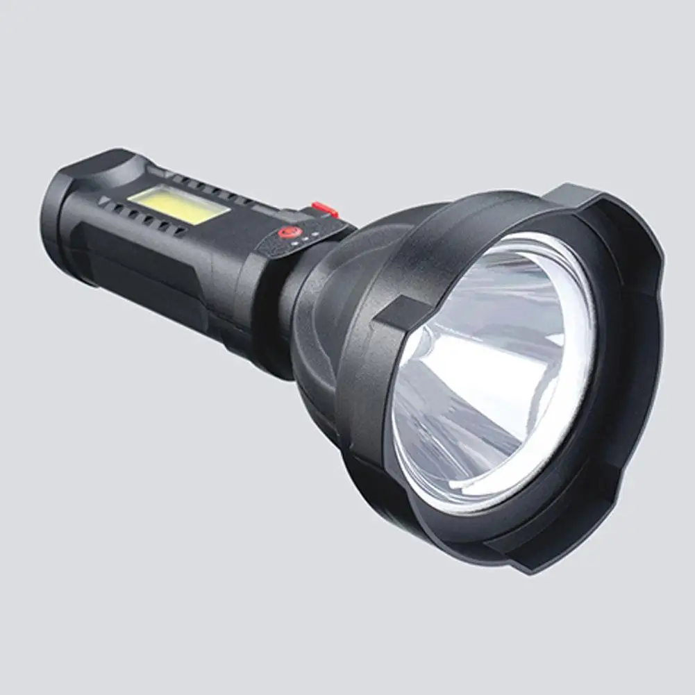 

Светодиодный фонарик со встроенной батареей 18650, USB, перезаряжаемый, водонепроницаемый, ударопрочный, многофункциональный, высокая мощност...