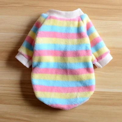 

New product dog cat clothes Arctic velvet pet vest autumn and winter thickening method Corgi Schnauzer Teddy clothing