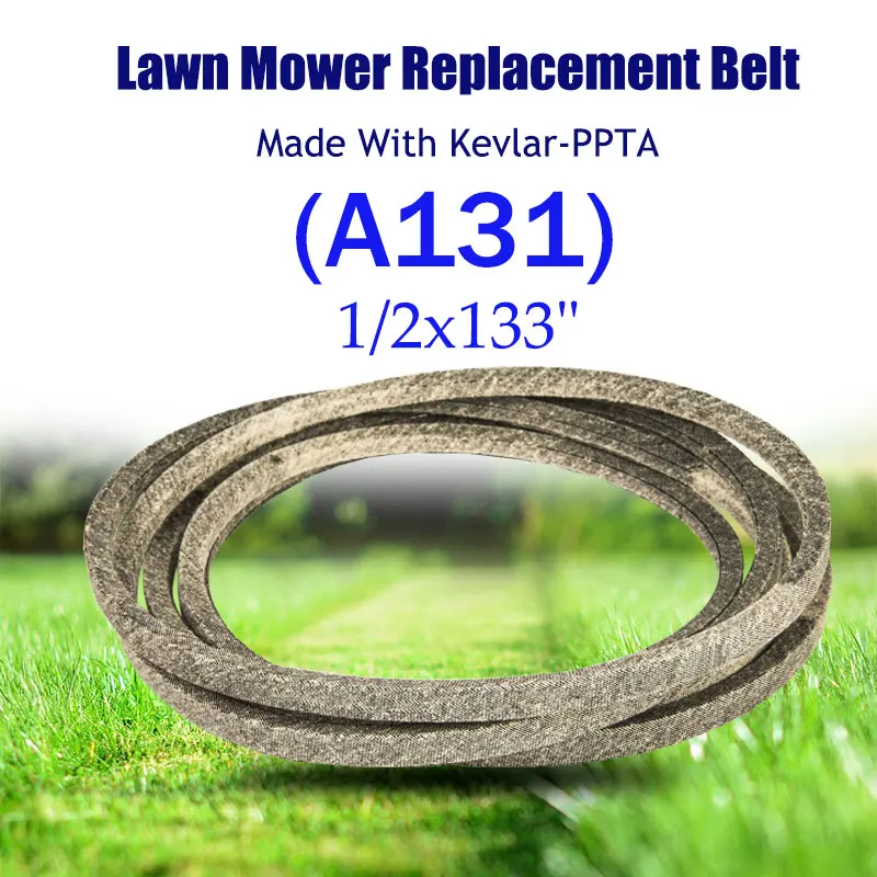 

Make With Kevlar Mower BeltA Replacement Belt 1/2x133"(A131) For M/TD MKFLGBB2-A131R32 754-04044 754-04044A 954-04044 954-04044